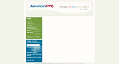Desktop Screenshot of americasppo.com